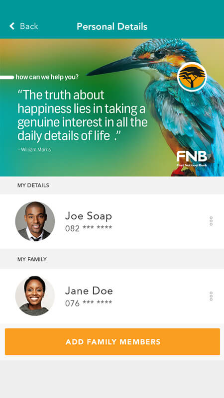 FNB Personal Assist App